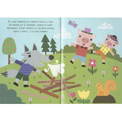 Los tres cerditos. Puzzle y libro