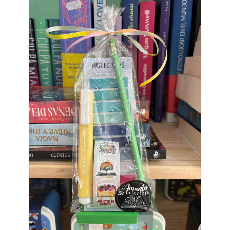 Pack amantes de la lectura