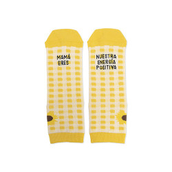 Calcetines mamá eres nuestra energía positiva