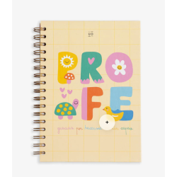 Libreta "Profe gracias por hacerme sentir capaz"