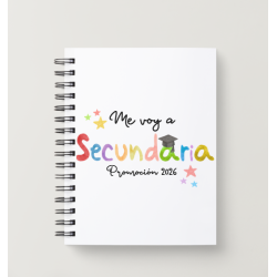 Libreta espiral "nos vamos a..."
