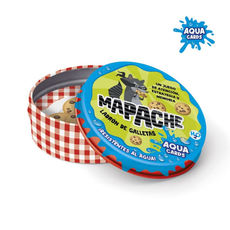 Juego de cartas de agua Mapache