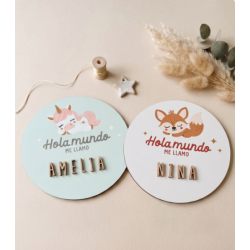 Placas cumplemes Vintiun