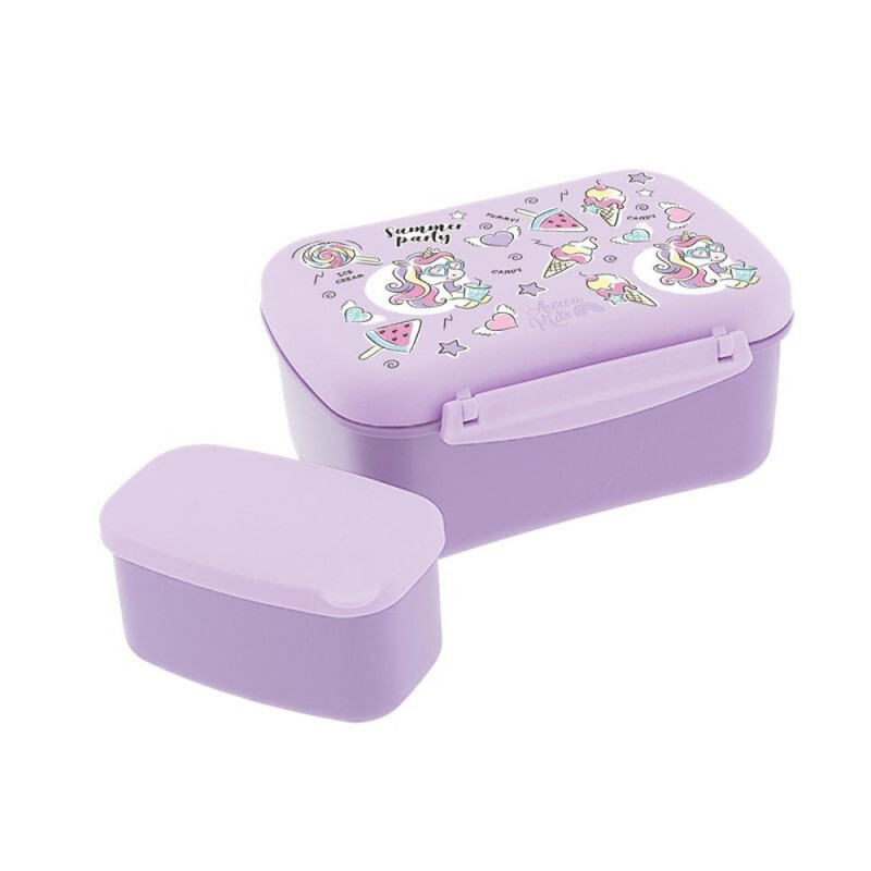 Fiambrera hielo unicornio