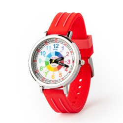Reloj Educativo Kiddus rojo