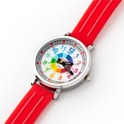 Reloj Educativo Kiddus rojo