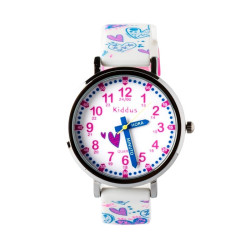 Reloj Educativo Kiddus corazones