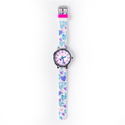 Reloj Educativo Kiddus corazones