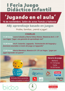 I FERIA JUEGO DIDÁCTICO INFANTIL