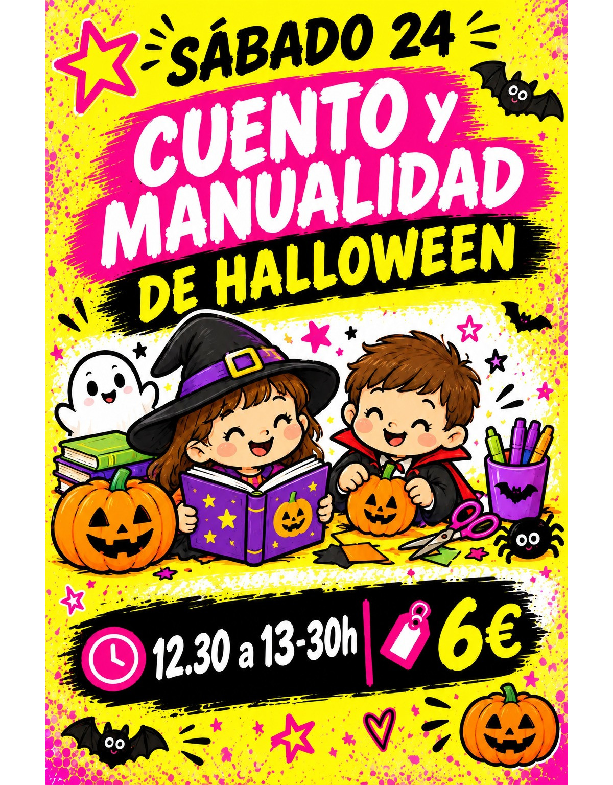 Cuento y  Manualidad Halloween