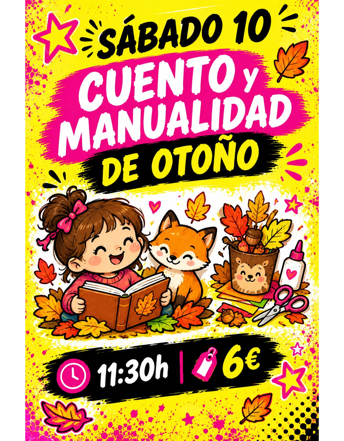 Cuento y Manualidad Otoño